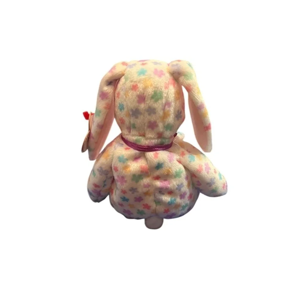 Ty Beanie Baby Springfield Easter Bunny Rabbit Plush‎ Toy 2003